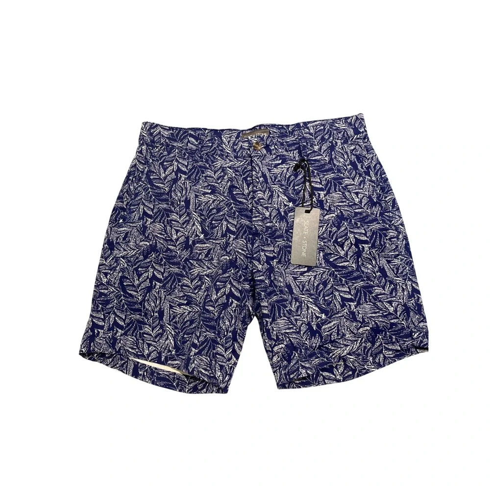 Slate & Stone Shorts Mens Size 32 Navy 7
